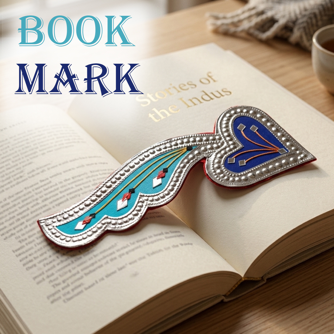 Chamakpatti Handmade Bookmark – Traditional Truck Art Inspired Design