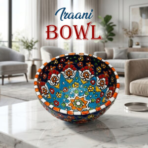 Elegant Iraani Bowl – Handcrafted Traditional Serving Bowl with Timeless Design