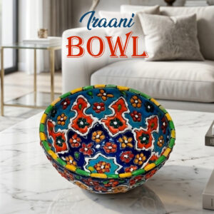 Elegant Iraani Bowl – Handcrafted Traditional Serving Bowl with Timeless Design
