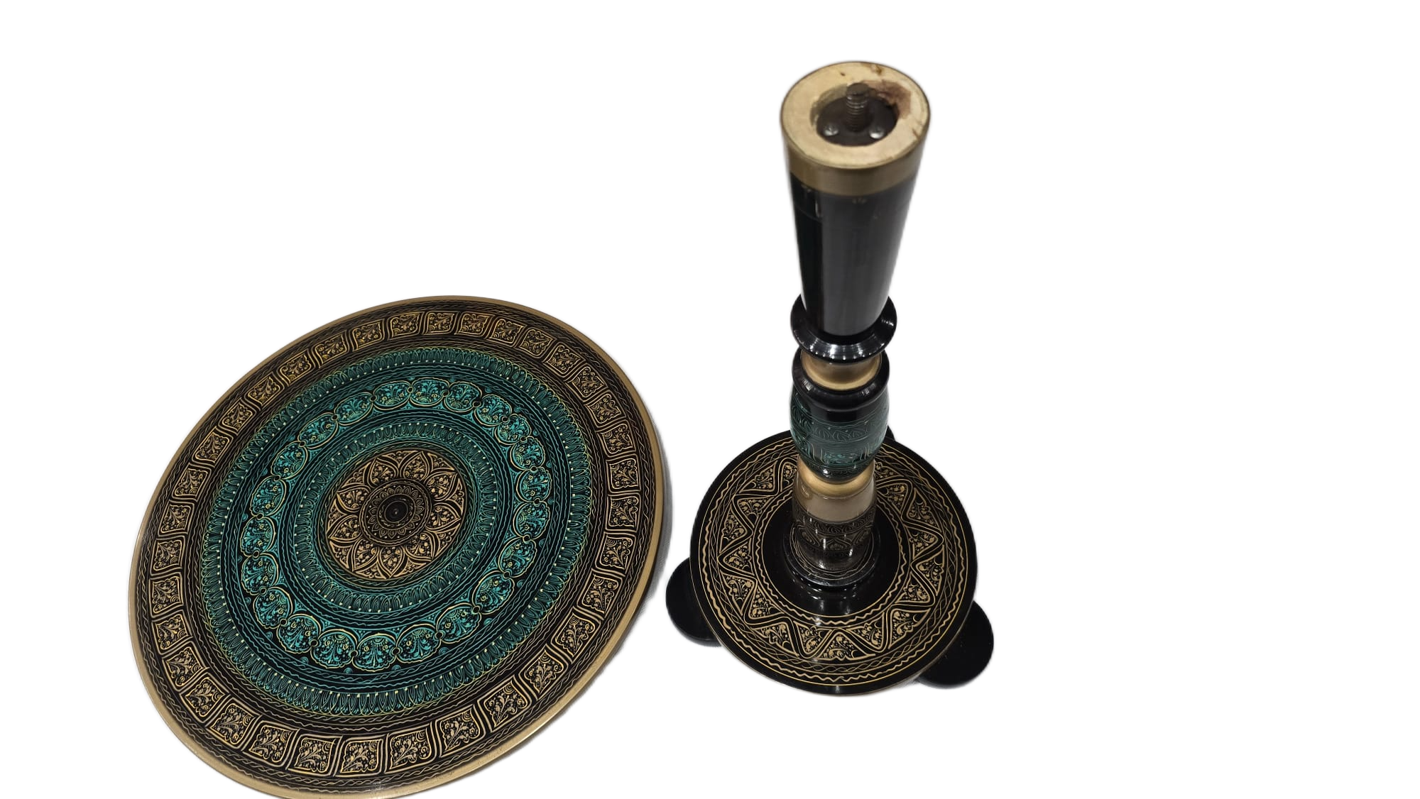 Naqsheen Coffee Table (D:43 cm | H:46 cm) - Image 8