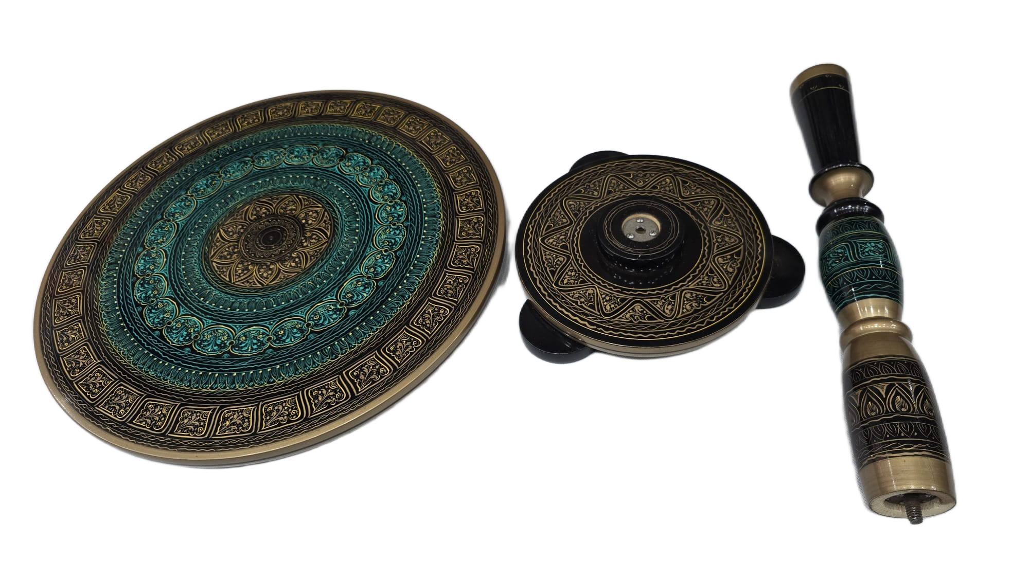 Naqsheen Coffee Table (D:43 cm | H:46 cm) - Image 9