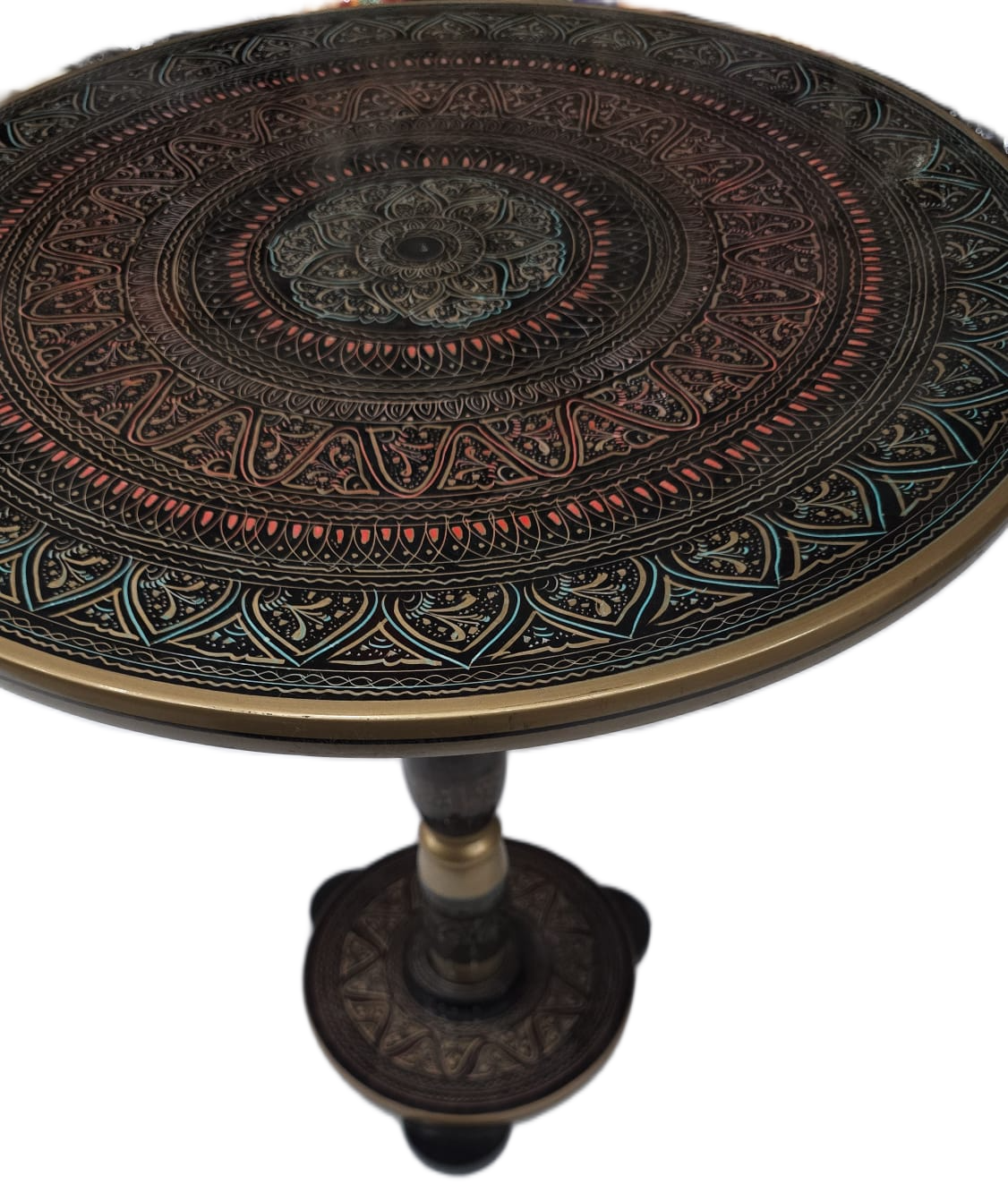 Naqsheen Coffee Table (D:43 cm | H:46 cm) - Image 6