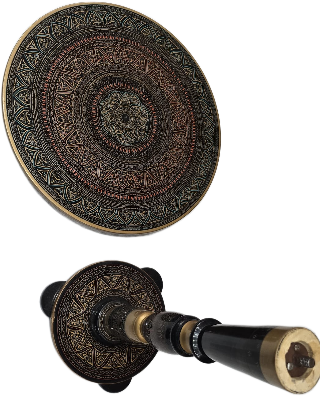 Naqsheen Coffee Table (D:43 cm | H:46 cm) - Image 10