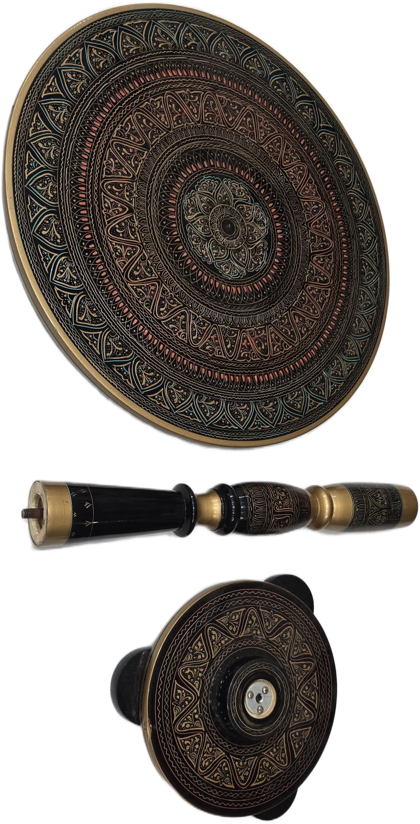 Naqsheen Coffee Table (D:43 cm | H:46 cm) - Image 2