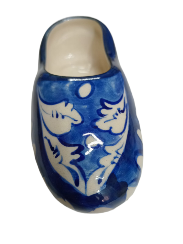 Blue Pottery Shoe Decor - Image 4