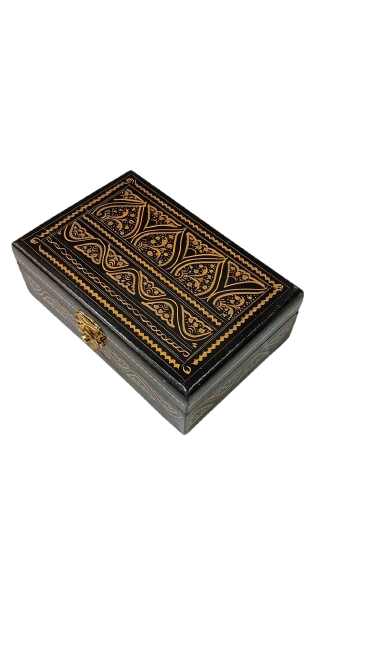 Naqsheen Jewellery Box Size (W: 15-cm) - Image 4