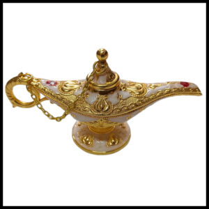Vintage Style Aladdin Lamp Unique Gift & Decor Showpiece (W-12cm x H-6cm)