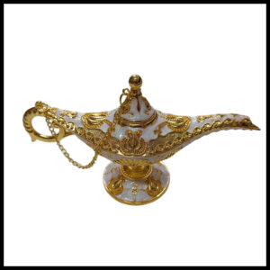 Vintage Style Aladdin Lamp Unique Gift & Decor Showpiece (W-16cm x H-9cm)