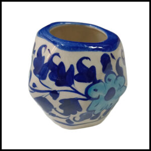 Blue Pottery Diamond Mini Bowl (5×5.6)