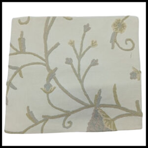 Elegant Floral Printed Cushion Cover – Decorative Pillow Case Size (15cm x 15cm)