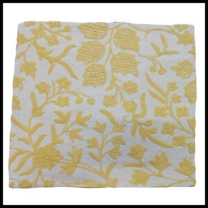 Elegant Floral Printed Cushion Cover – Decorative Pillow Case Size (15cm x 15cm)