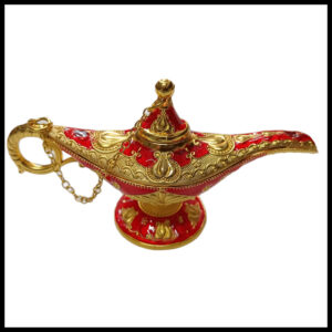 Vintage Style Aladdin Lamp Unique Gift & Decor Showpiece (W-12cm x H-6cm)
