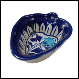 Blue Pottery Medium Butter Bowl (24×14)