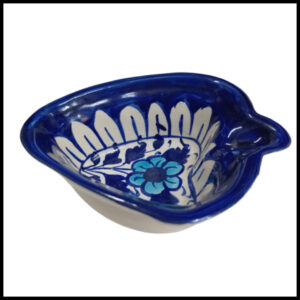 Blue Pottery Medium Butter Bowl (24×14)