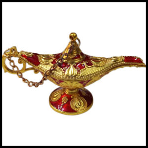 Vintage Style Aladdin Lamp Unique Gift & Decor Showpiece (W-6cm x H-3.5cm)