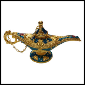 Vintage Style Aladdin Lamp Unique Gift & Decor Showpiece (W-12cm x H-6cm)