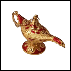 Vintage Style Aladdin Lamp Unique Gift & Decor Showpiece (W-8cm x H-4.5cm)