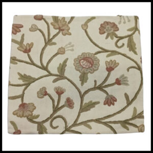 Elegant Floral Printed Cushion Cover – Decorative Pillow Case Size (15cm x 15cm)