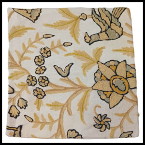 Elegant Floral Printed Cushion Cover – Decorative Pillow Case Size (15cm x 15cm)