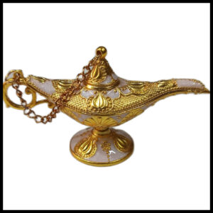 Vintage Style Aladdin Lamp Unique Gift & Decor Showpiece (W-6cm x H-3.5cm)