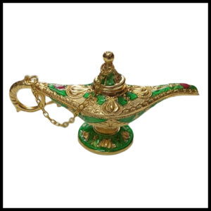 Vintage Style Aladdin Lamp Unique Gift & Decor Showpiece (W-12cm x H-6cm)