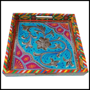 Chamakpatti Handmade Square Tray (30x30cm)