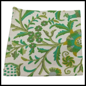 Elegant Floral Printed Cushion Cover – Decorative Pillow Case Size (15cm x 15cm)