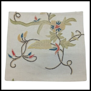 Elegant Floral Printed Cushion Cover – Decorative Pillow Case Size (15cm x 15cm)