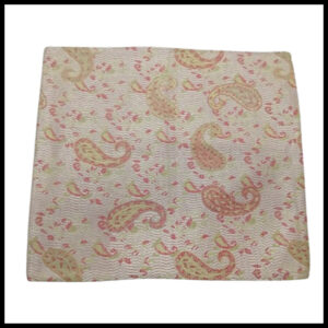 Elegant Floral Printed Cushion Cover – Decorative Pillow Case Size (15cm x 15cm)