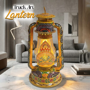 Truck Art Lantern (H-35cm)