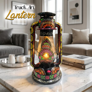 Truck Art Lantern (H-35cm)