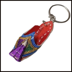 Handmade Traditional Mini Shoe Keychain Unique Handcrafted Charm