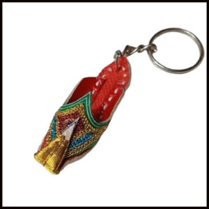 Handmade Traditional Mini Shoe Keychain Unique Handcrafted Charm