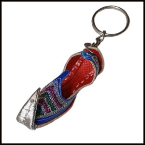 Handmade Traditional Mini Shoe Keychain Unique Handcrafted Charm