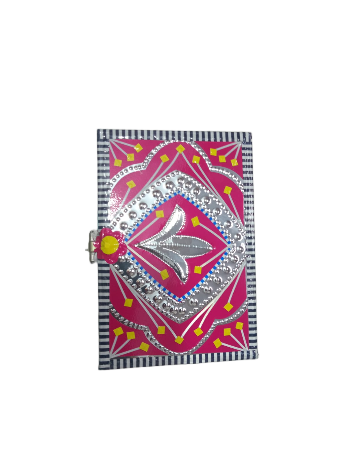 Chamakpatti Box: Real Truck Art Design for Storage and Decoration (W-16, H-11 cm) - Image 6