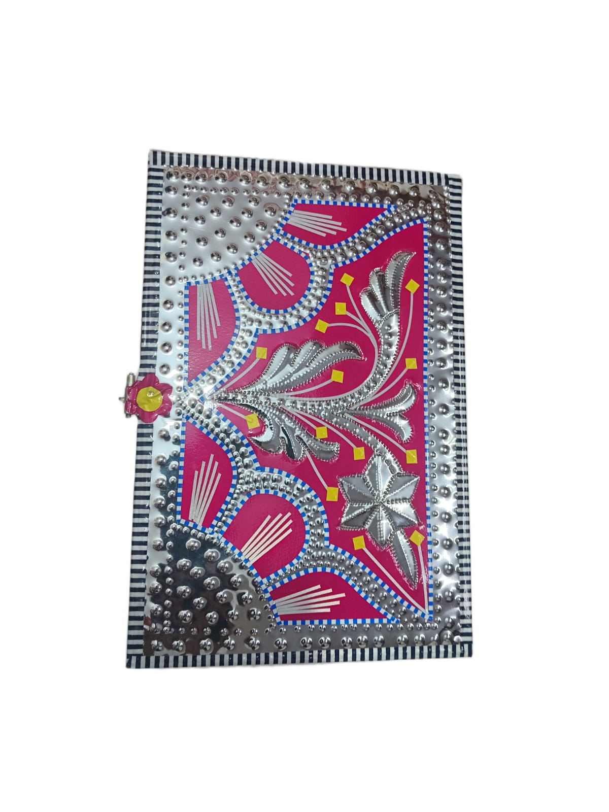 Chamakpatti Box: Real Truck Art Design for Storage and Decoration (W-25, H-17 cm) - Image 3