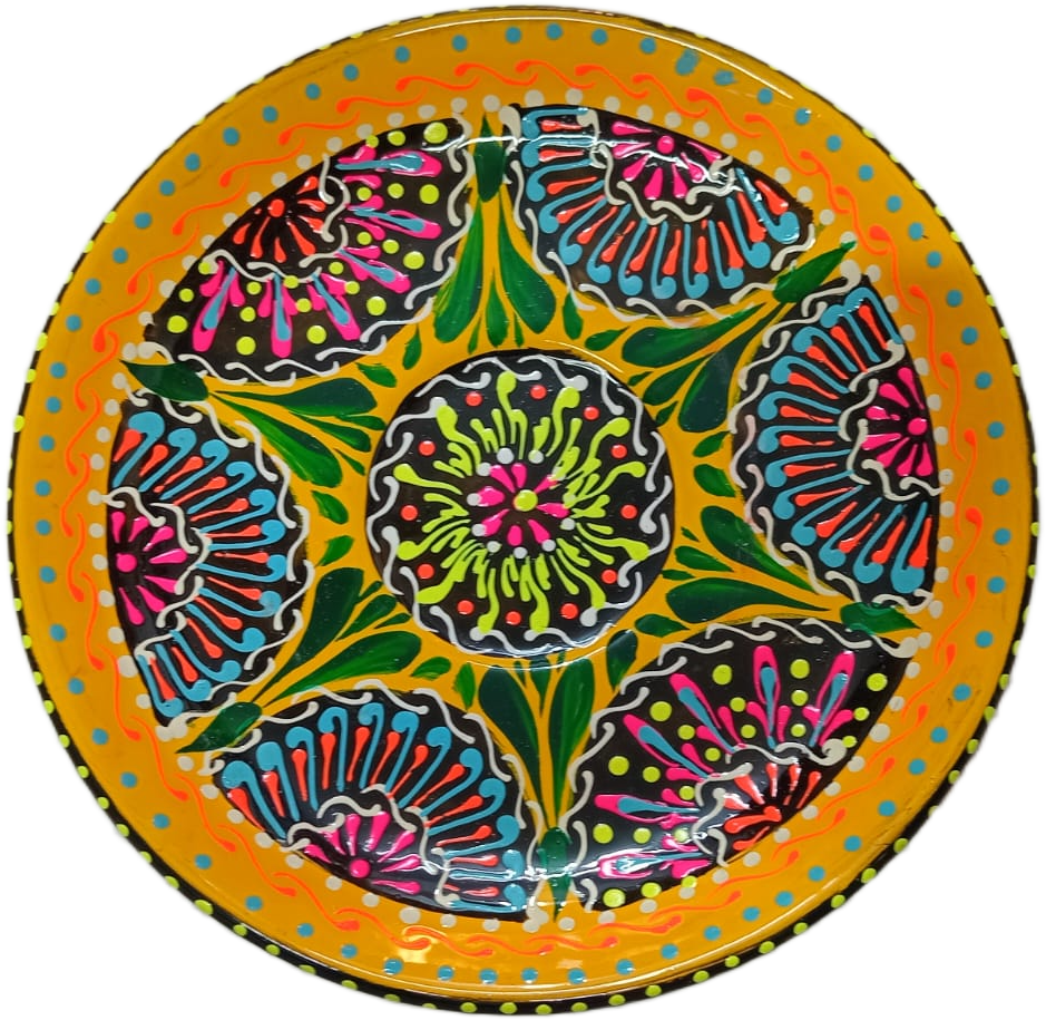 Hand-Painted Truck Art Tea Cup and Saucer Set - Image 8