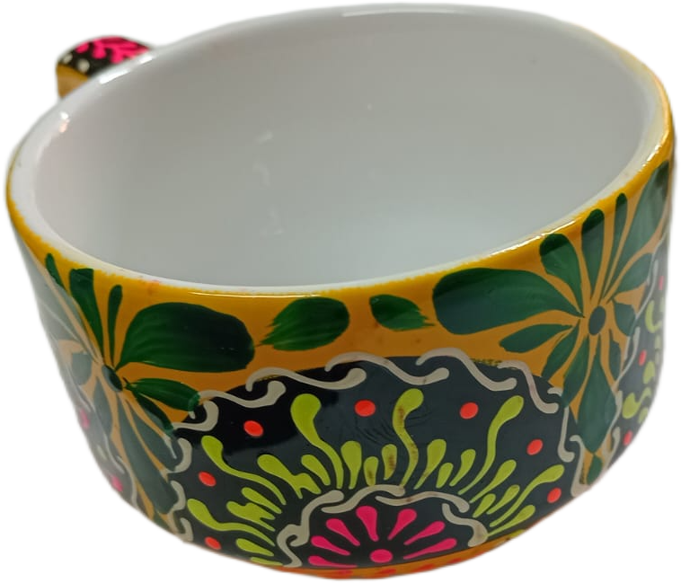 Hand-Painted Truck Art Tea Cup and Saucer Set - Image 11