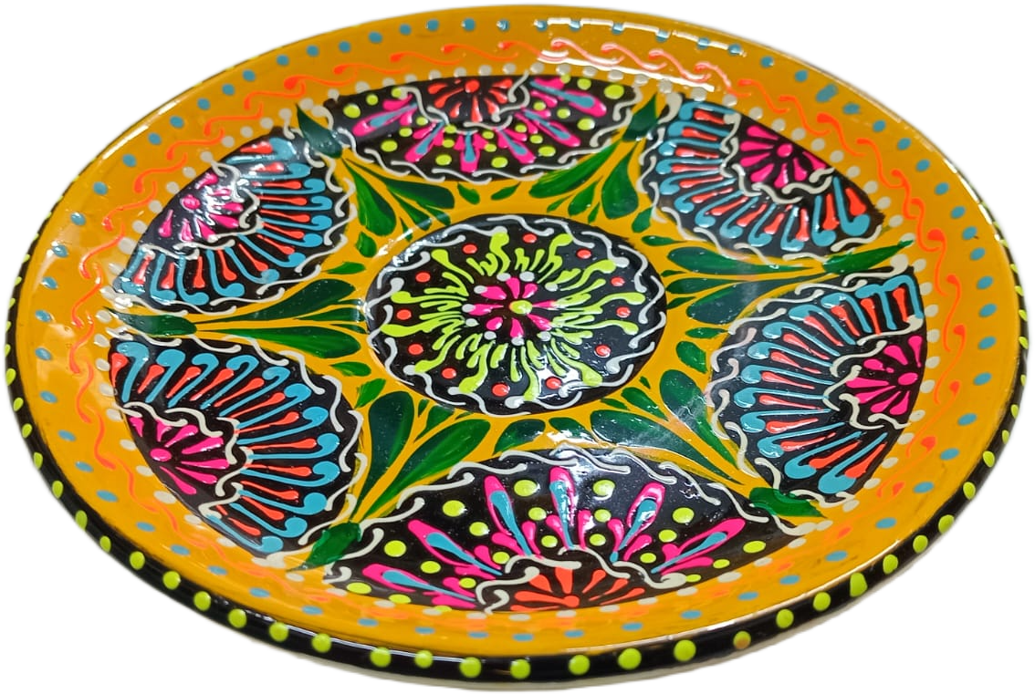 Hand-Painted Truck Art Tea Cup and Saucer Set - Image 12