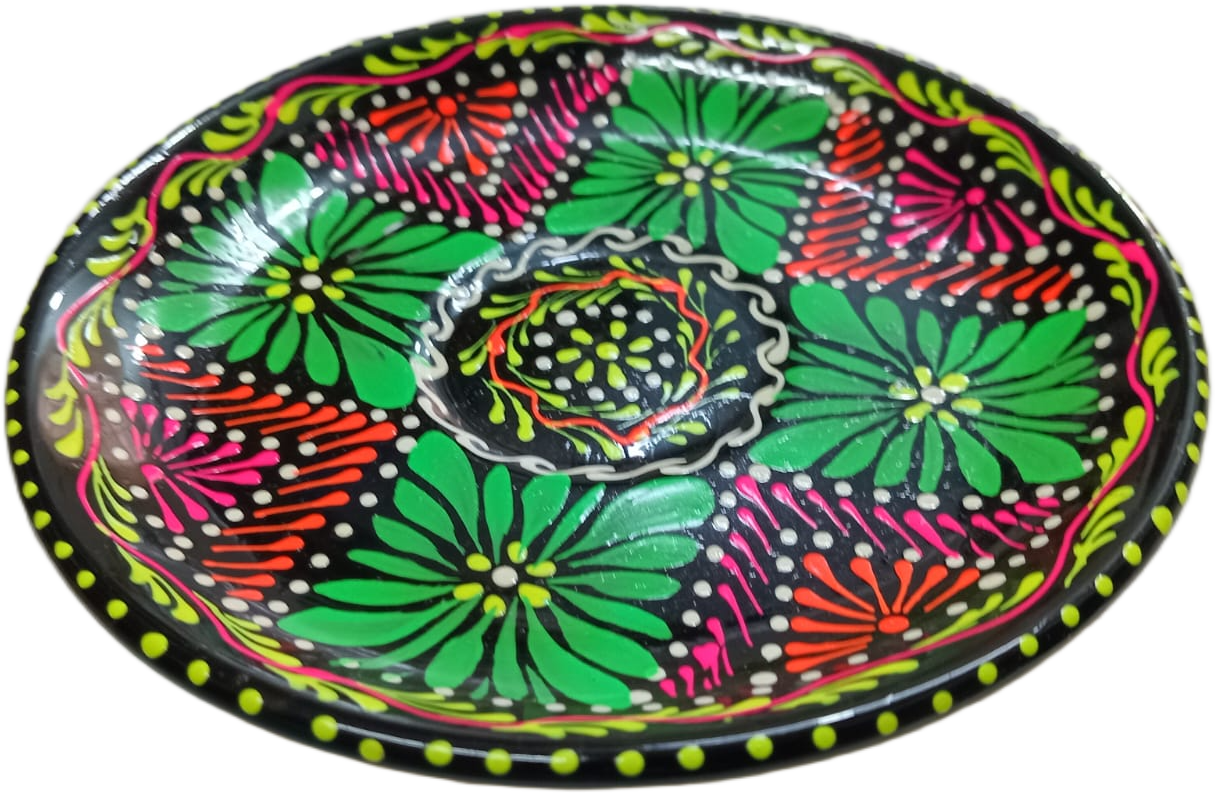 Hand-Painted Truck Art Tea Cup and Saucer Set - Image 6