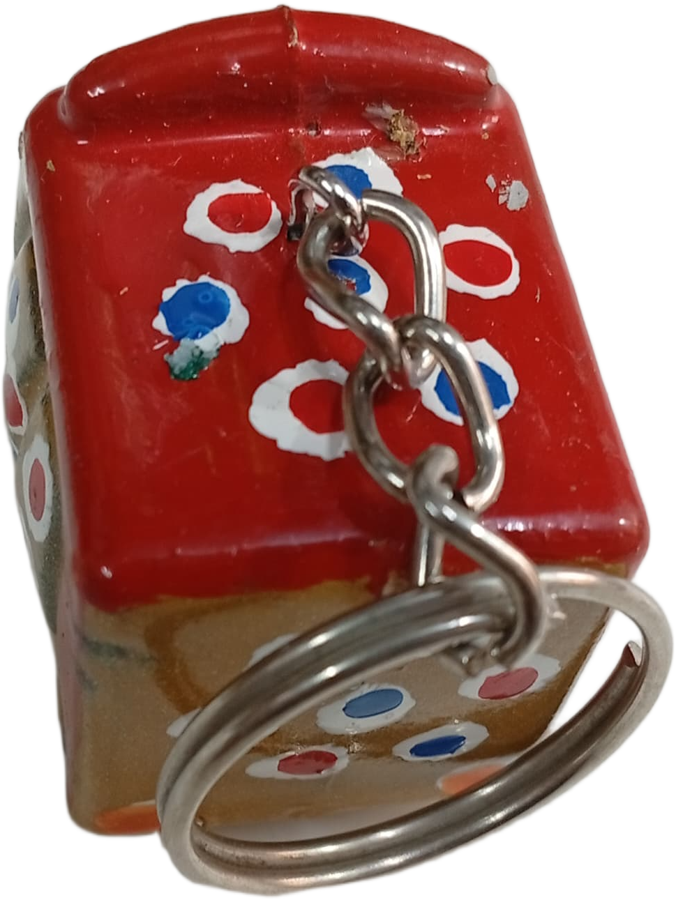 Handmade Mini Rickshaw Keychain – Traditional Pakistani Truck Art Style - Image 5