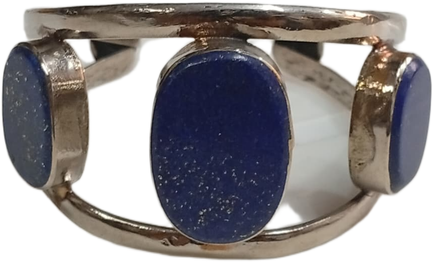 Elegant Afghani Stone Cuff Bracelet – Traditional Tribal Jewelry - Image 3