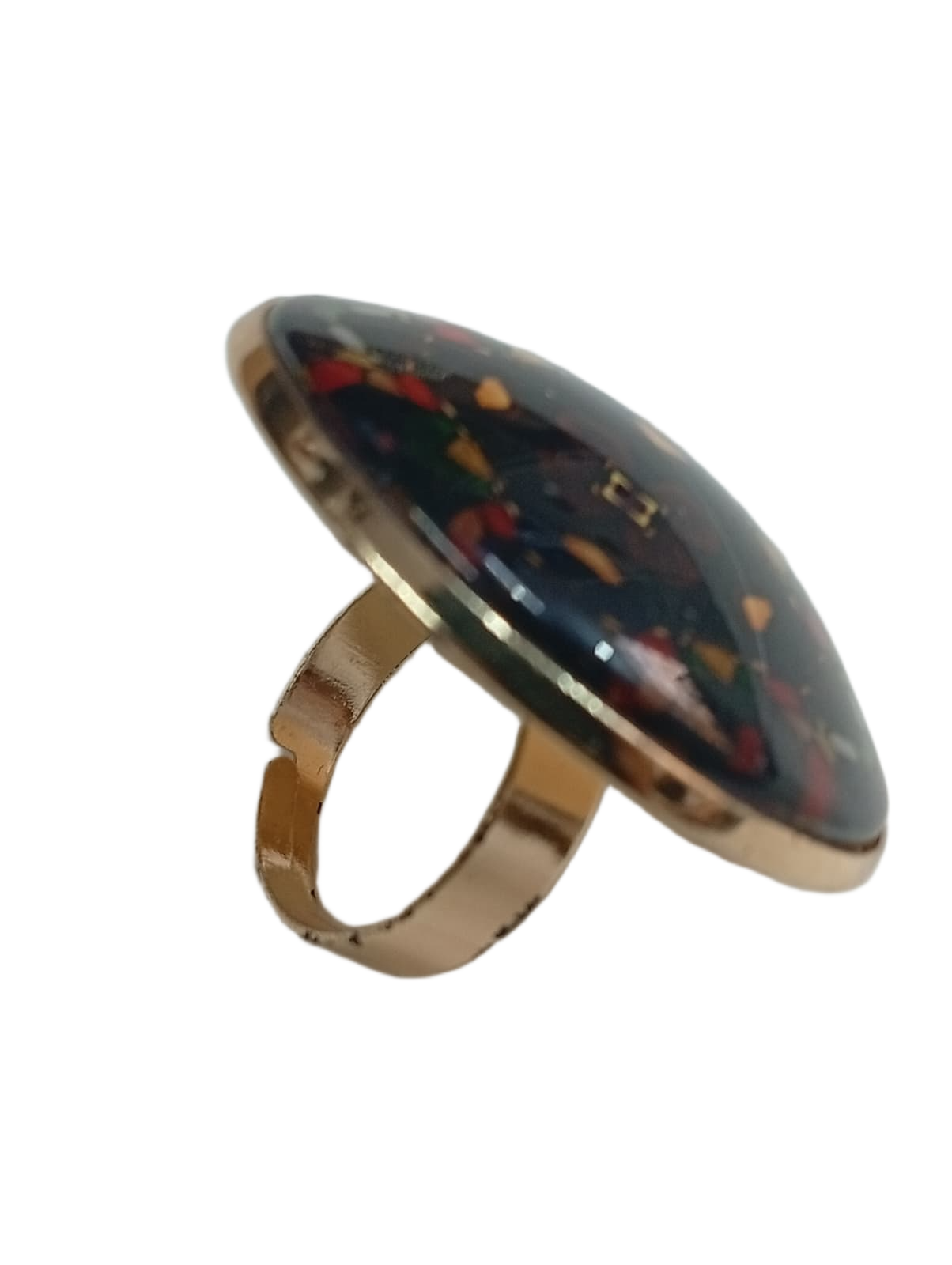 Elegant Mandala Ring – Bohemian Ethnic Statement Jewelry - Image 5