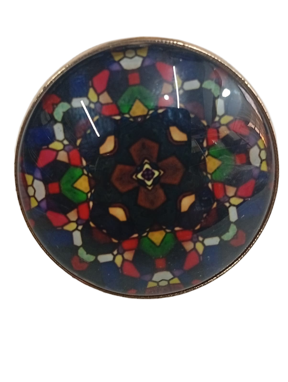 Elegant Mandala Ring – Bohemian Ethnic Statement Jewelry - Image 7