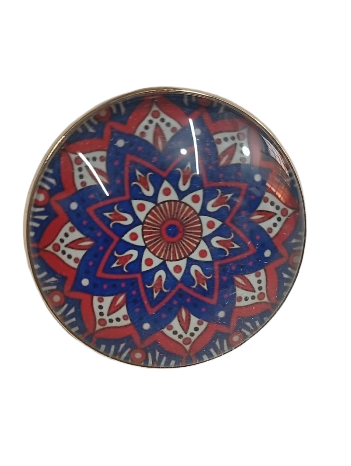 Elegant Mandala Ring – Bohemian Ethnic Statement Jewelry - Image 5