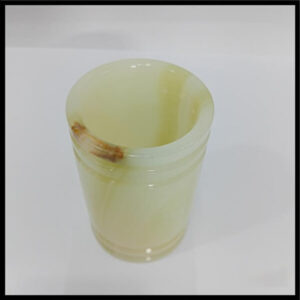 Onyx Pen Holder (Size-H:12cm X W:7cm)