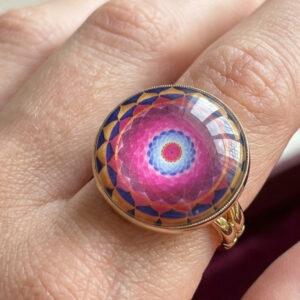 Elegant Mandala Ring – Bohemian Ethnic Statement Jewelry