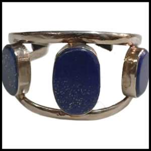 Elegant Afghani Stone Cuff Bracelet – Traditional Tribal Jewelry