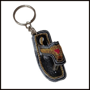 Colorful Mini Slipper Key Chain – Ethnic Khussa Design