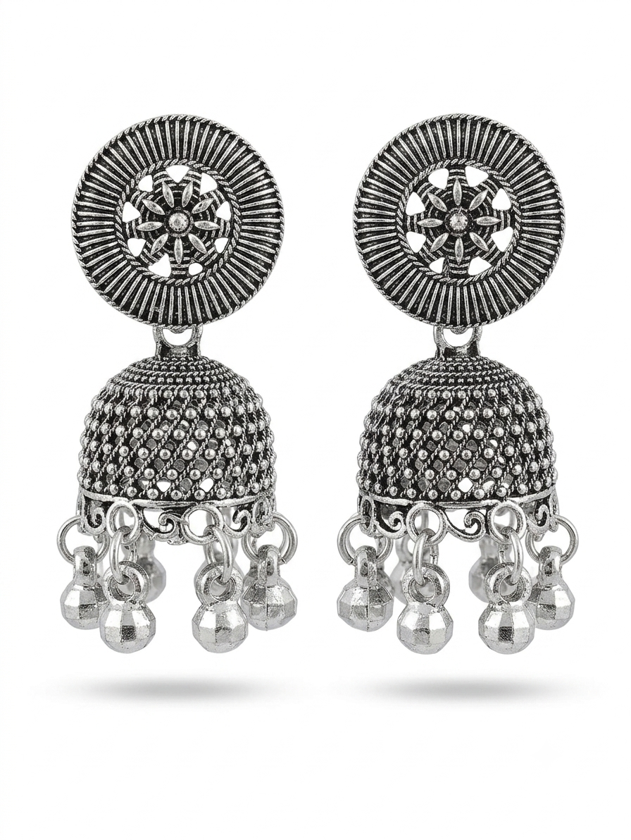 Elegant Handcrafted Earrings – Sparkle with Timeless Style - Image 3